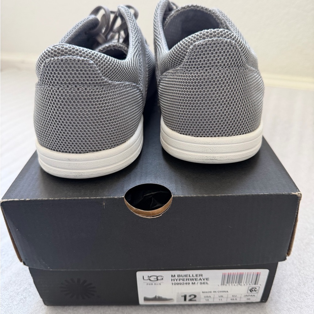 UGG Bueller Hyperweave Men's Grey Sneakers - Picture 9 of 9